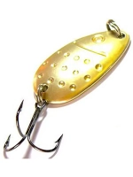 Блесна колебалка Ложка П пятнистая, 11 гр. белый, 5 шт