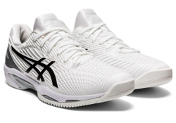 Мужские кроссовки теннисные Asics Solution Speed FF 2 - white/black