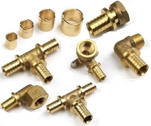 Аксиальные фитинги Rommer для труб из сшитого полиэтилена