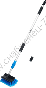 GRINDA RH-T, диаметр соединения 1/2″, телескопический удлинитель, щетка для мытья, коннекторы 1/2″, набор для мойки, PROLine (8-428486)