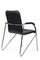 Стул Самба с пластиковыми подлокотниками SMB-03H Хром гальв. Черный