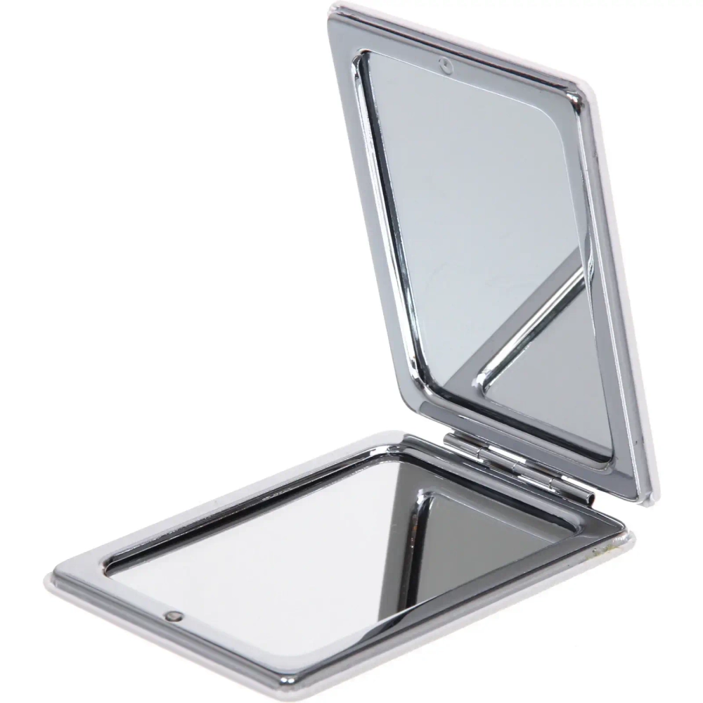 Зеркало косметическое двойное «ФРАТЕЛЛИ», совушка, 6*8,5см (пакет с подвесом)