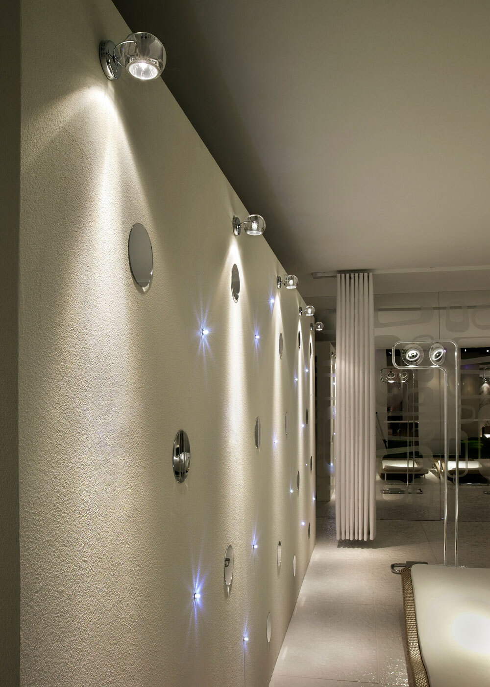 Светильник Fabbian Beluga потолочный/настенный накладной, прозрачный D57G13 00