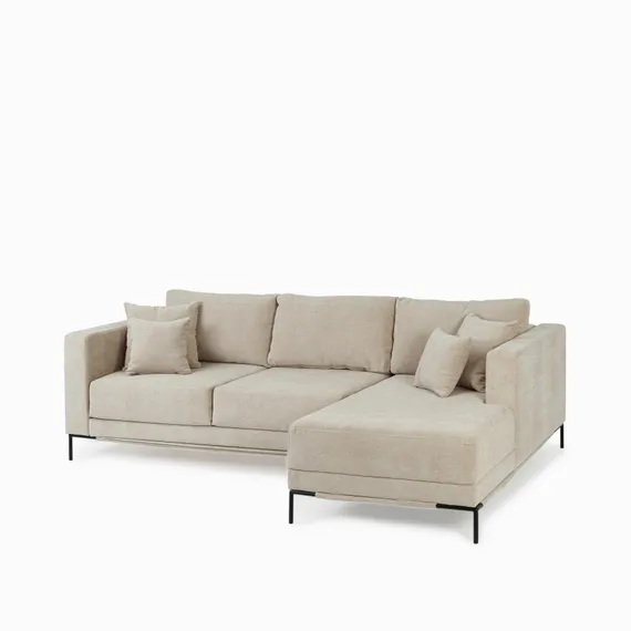 Диван раскладной Colston правосторонний 288 см, бежевый