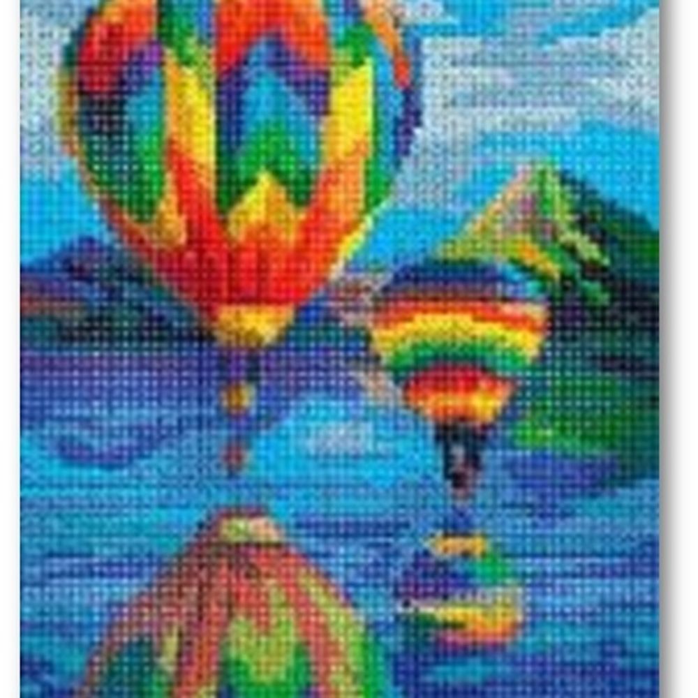 Алмазная мозаика 30*40см KiKi «Воздушные шары» полная выкладка MOZ053