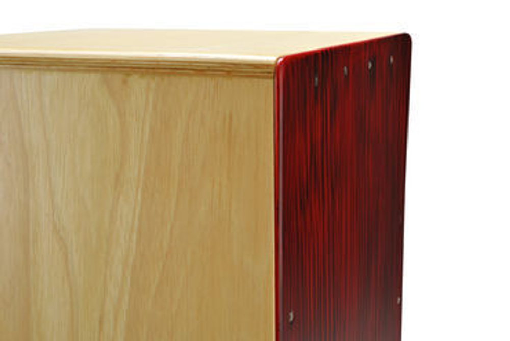 90608516 CAJ RBS Mosquito Red Black Stripes Кахон, красный, Sonor