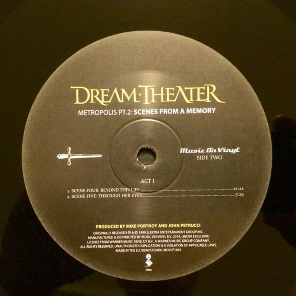 Dream Theater / Metropolis Pt. 2: Scenes From A Memory (2LP)