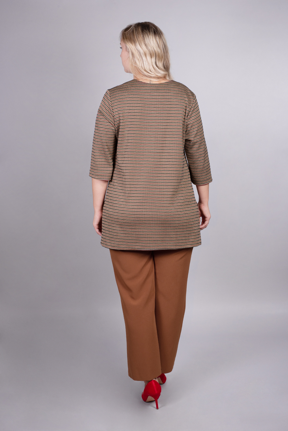 Туника 1258АП, жаккард #201Ж201258АП