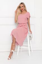 Платье Стелла (пудровый) Р11-1169/5 Nikol