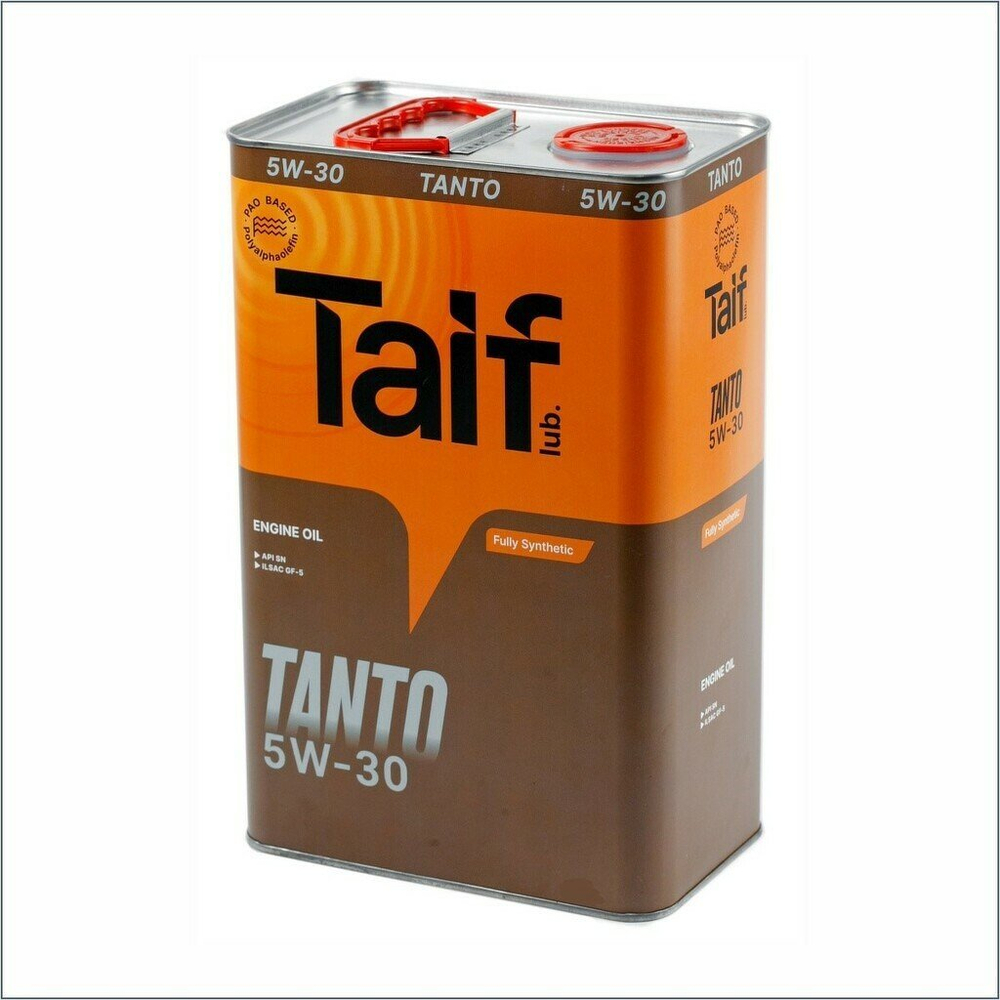 Моторное масло TAIF TANTO 5W-30 SN, GF-5 1л синтетическое ()