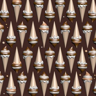 Шоколадное мороженое