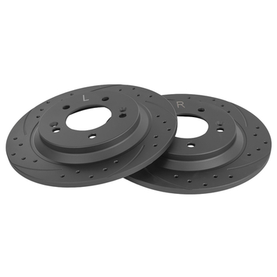 Диск тормозной задний перфорированный PRO-Line с покрытием (компл.2 шт) HYUNDAI Sonata 14 / KIA Optima 13 GANZ GIJ06282S