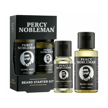 Набор-мини для ухода за бородой Percy Nobleman Beard Grooming Starter Kit