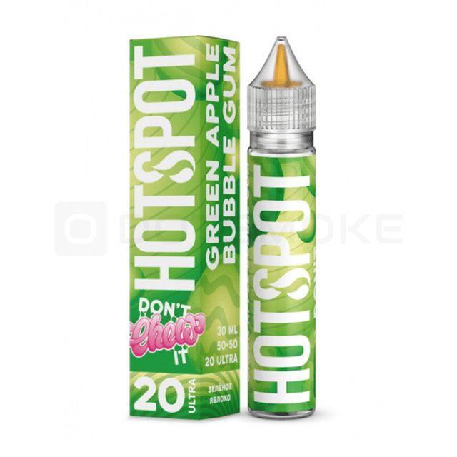 Hotspot Don't Chew It Salt 30 мл - Green Apple Bubble Gum (18 мг)