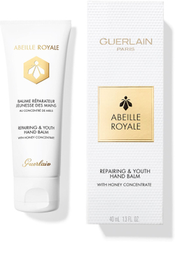 GUERLAIN Abeille Royale Revitalizing Youth Hand Balm - восстанавливающий и увлажняющий крем для рук /   40  ml  / GTIN 3346470616554