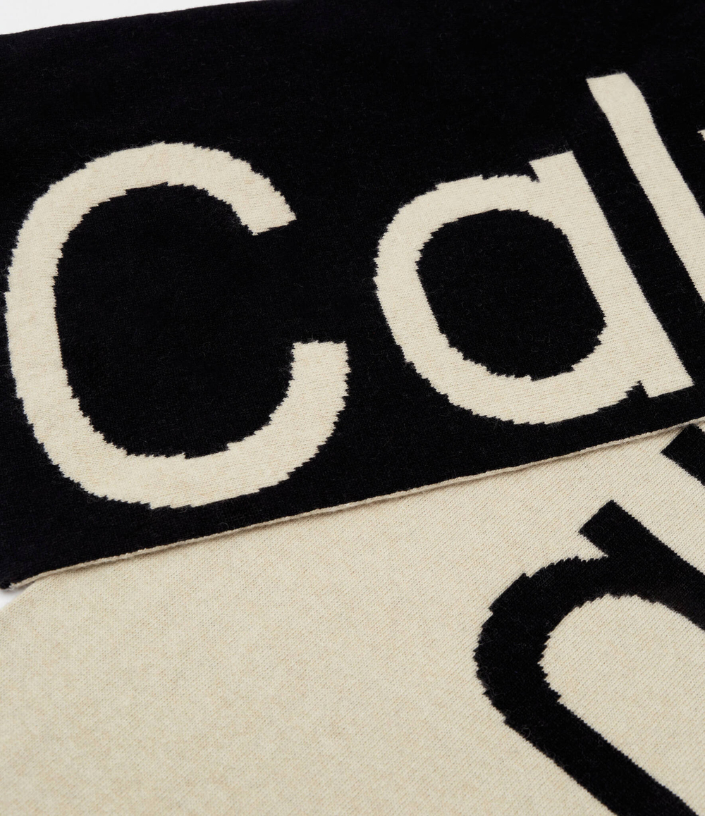 Шаль CALVIN KLEIN JEANS - черный(K60K611263)