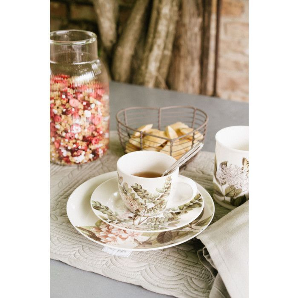 Чайная пара "Гербариум" в ассортименте 8.5x5x6.8/15.5см 230мл, набор 2шт.