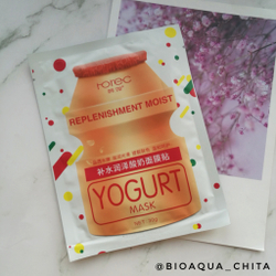 Тканевая йогуртовая маска