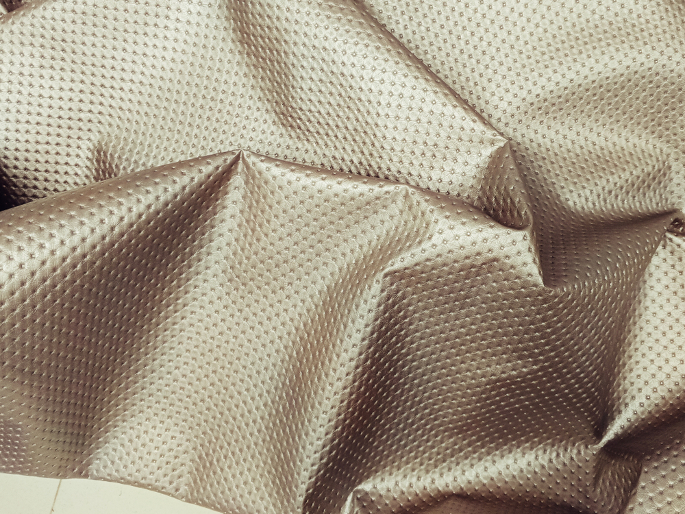 Искусственная кожа KVS 058 Punto gunmettal (Пунто гунметтал)