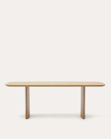 Стол обеденный Litto 240х100 см, шпон дуба