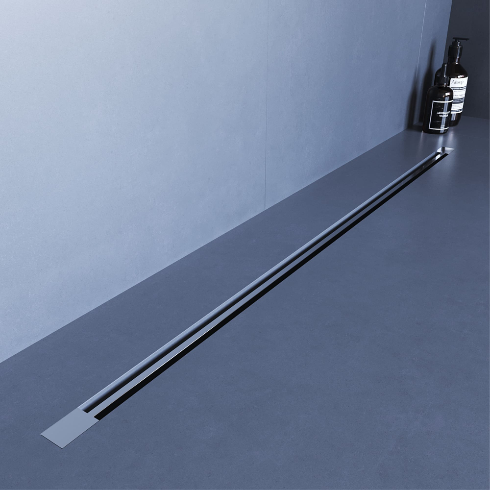 Душевой трап обрезной - SDR-50S - сатин (600)