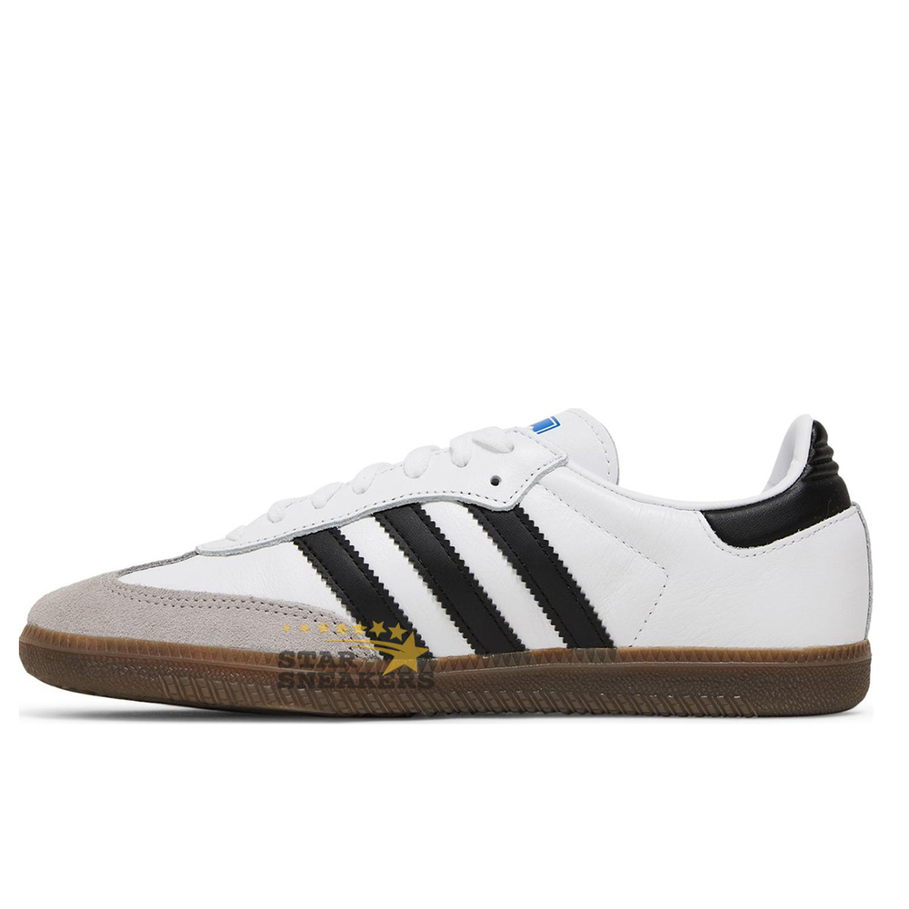 ADIDAS SAMBA OG White Black Gum