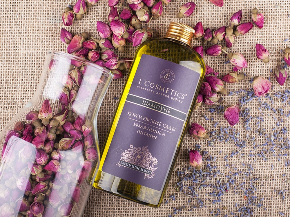 Шампунь Provence «Королевские сады» Увлажнение и питание Укрепление волос, ТМ L'COSMETIC