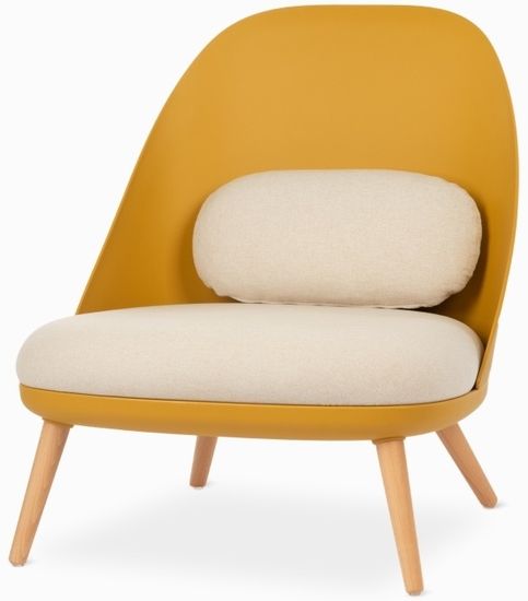 Кресло Colmar желтое