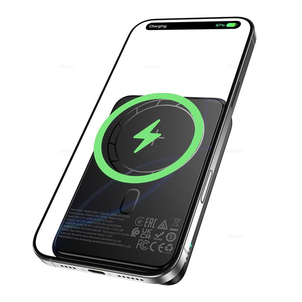 Портативный аккумулятор Borofone BJ82A 10000mAh PD20W (black)