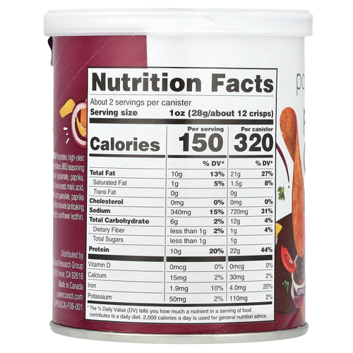 BNRG, Power Crunch®, протеиновые чипсы, барбекю, 60 г (2,1 унции)