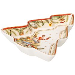 БЛЮДО-ЕЛКА LEFARD "ЩЕЛКУНЧИК" 25*21*4 СМ (КОР=8ШТ.)