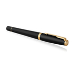 Перьевая ручка Parker Urban Core, (матовый черный лак) Muted Black GT, F309, перо: F, цвет чернил: blue, в подарочной упаковке.