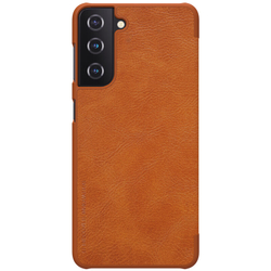 Кожаный чехол-книжка Nillkin Leather Qin для Samsung Galaxy S21