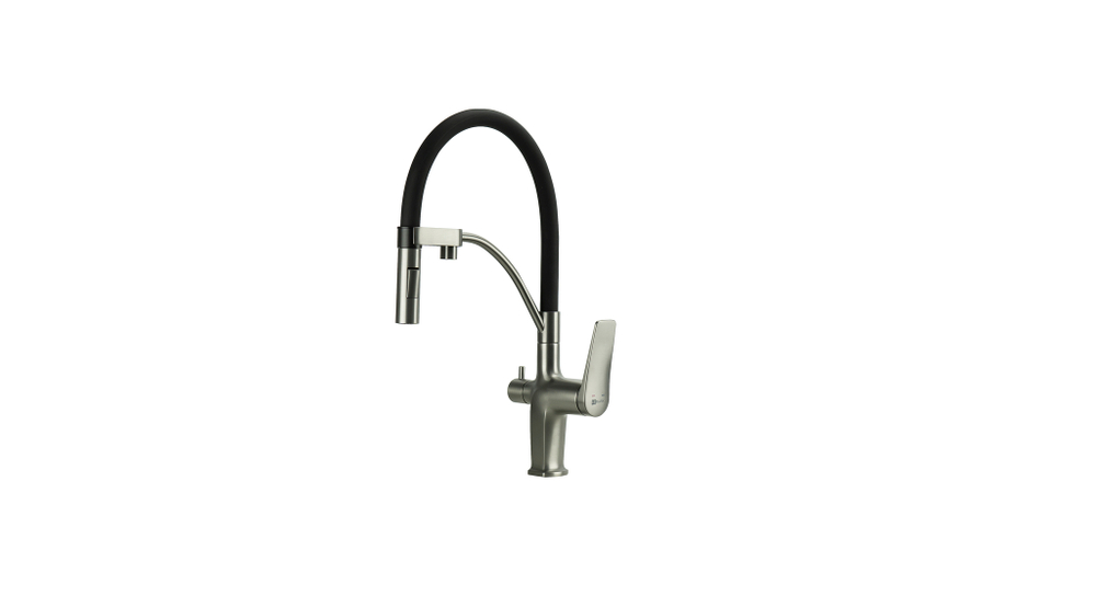 Смеситель для кухни с подключением к фильтру Lemark Bronx - LM3761GM