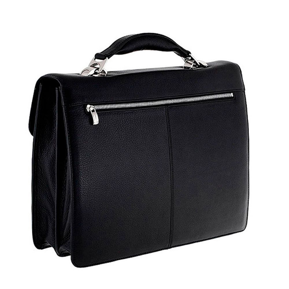 Портфель Piquadro Modus черный кожа и нейлон (CA1152MO/N) 2