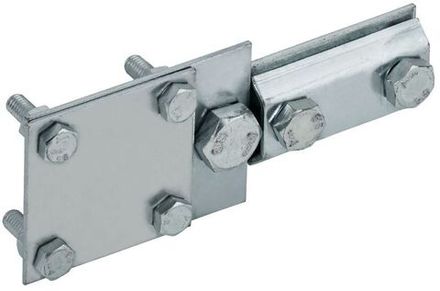 Зажим соединительный контрол. пруток 6-8мм-полоса 40мм оцинк. сталь HDZ IEK ZCC56-14-1-68-40