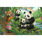 Pazl \ Puzzle \ Пазлы Puzzles - "100" Inspired By Nature - Pandas / KAZSTUDIO SA The Treflik Family