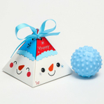 6940991 Развивающий, тактильный мячик «Снеговичок» 1 шт.