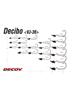Джиг-головка для рыбалки Decoy VJ-36 Decibo #1/0-1/8oz. 3.5г (в упаковке 5 штук)