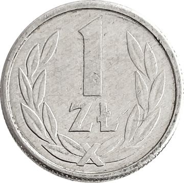 1 злотый 1990 Польша