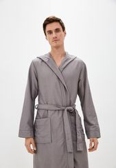 Марвин (серый) L Мужской Халат с капюшоном