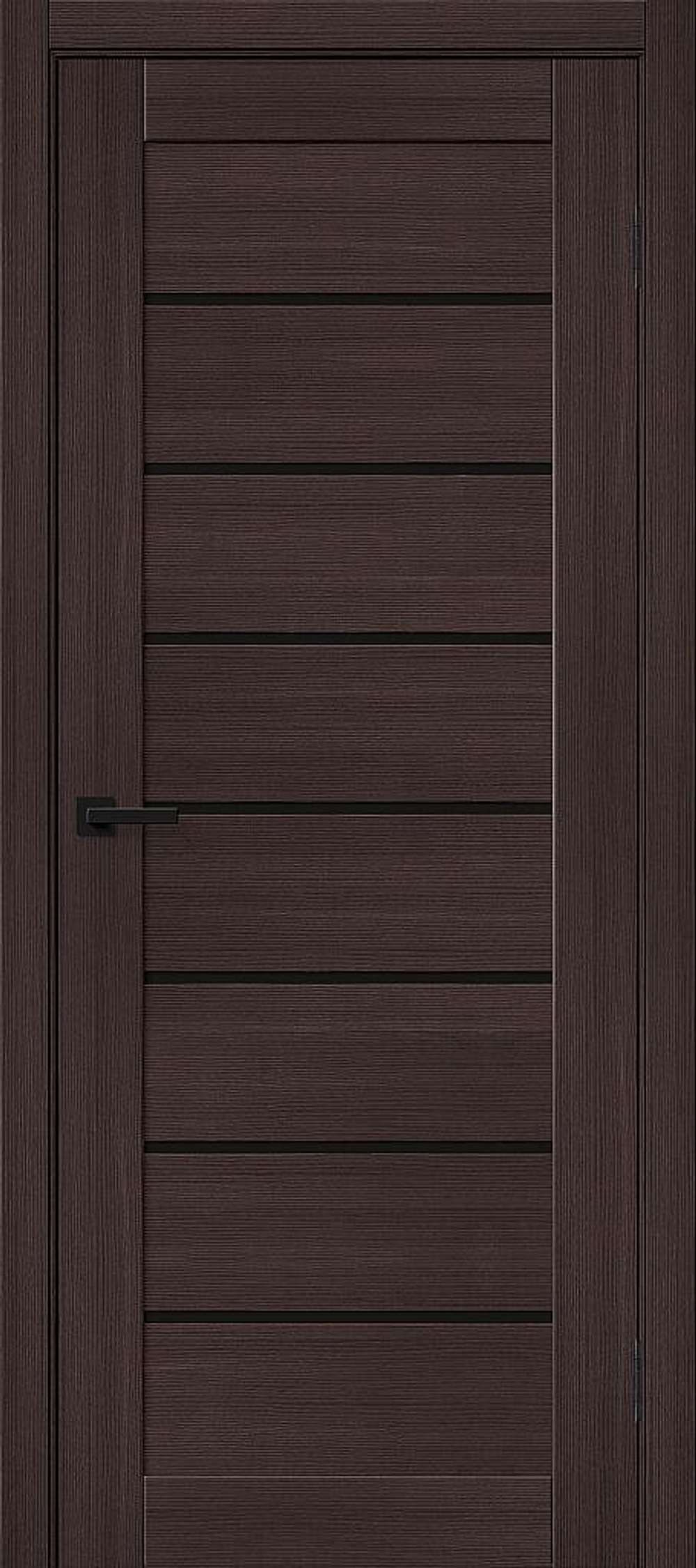 Браво-22 Wenge Melinga Black Shine 200*80