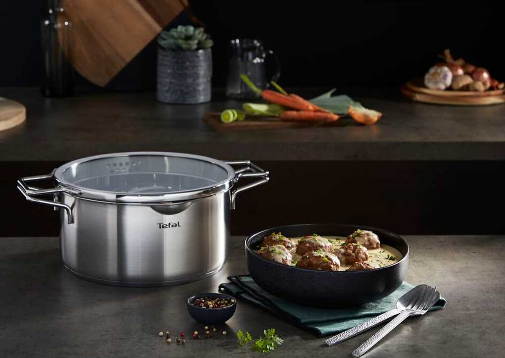 Кастрюля с крышкой Tefal Nordica 5 л 24 см H8524635