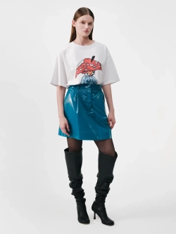 Юбка мини из лаке OLA OLA