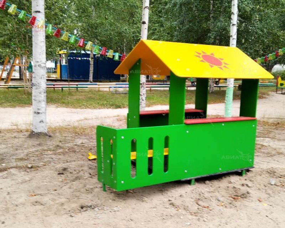 Домик с крыльцом «Лето»