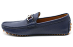 GUCCI Horsebit Gommino Loafers Men"s Low top Blue