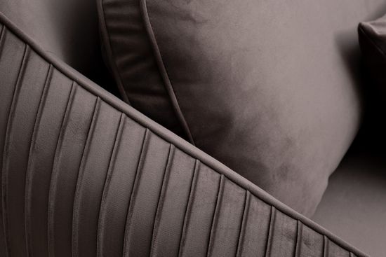 Диван Palazzo 240М трехм. раскладной серый Ром504+Ром504 240*105*95см