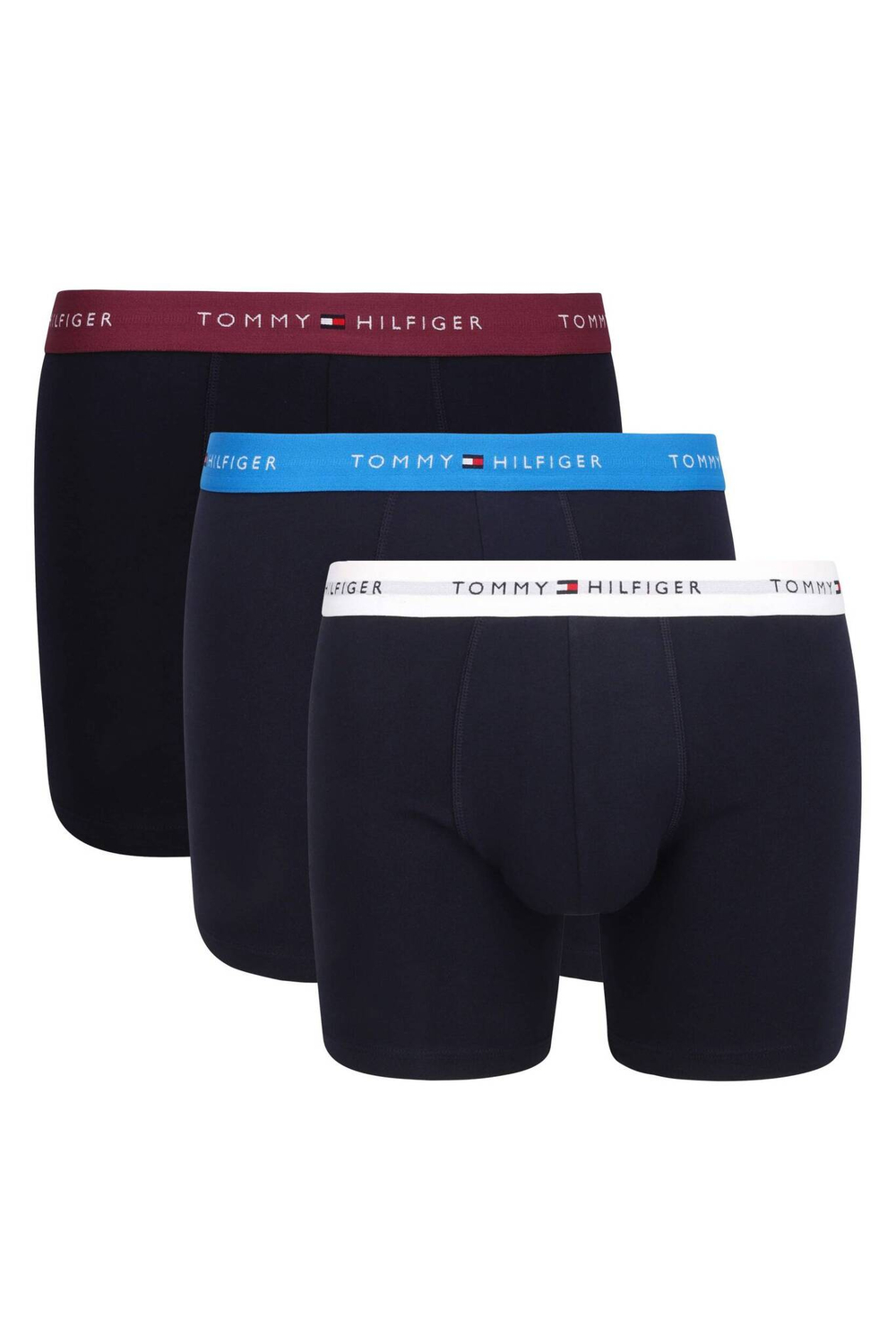 Трусики-боксеры 3шт. Tommy Hilfiger - темно-синий(UM0UM02765)