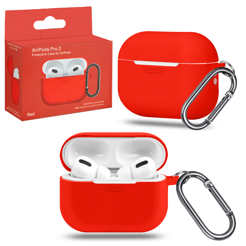 Чехол для Apods Pro 2 Split Red