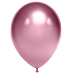 Воздушный шар, 1шт., М12/30см, Весёлый праздник "Зеркальные шары, хром"